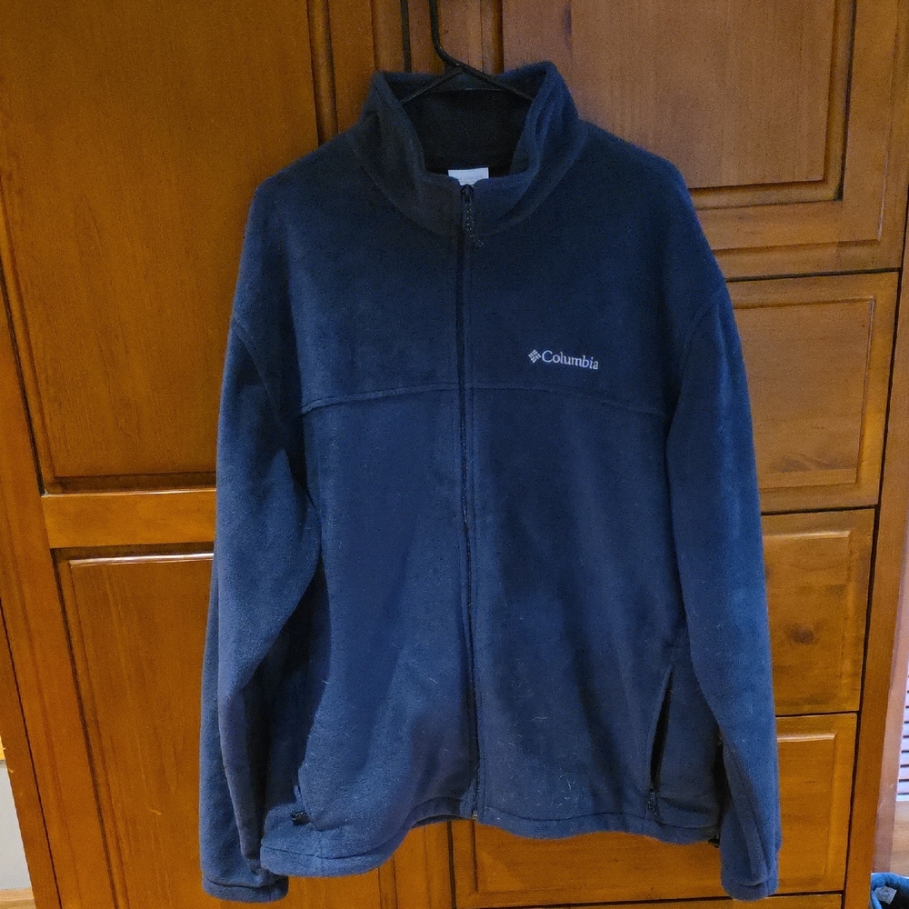 Columbia Navy Fleece Jacket